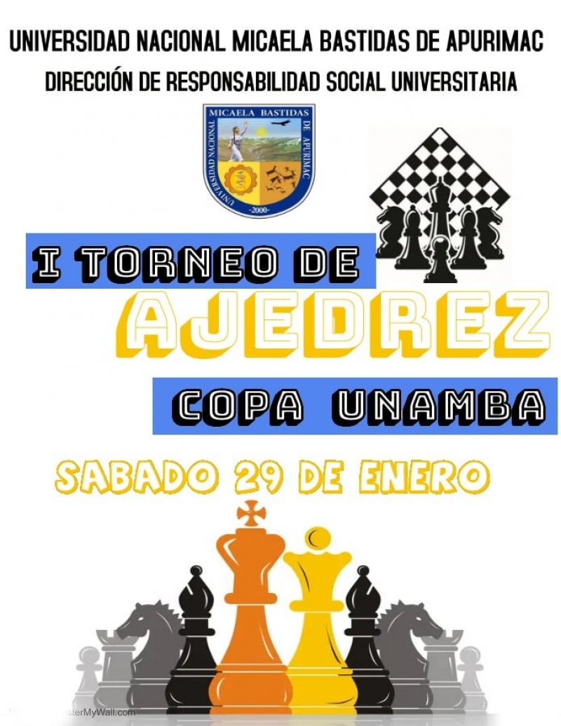 I TORNEO DE AJEDREZ - COPA UNAMBA