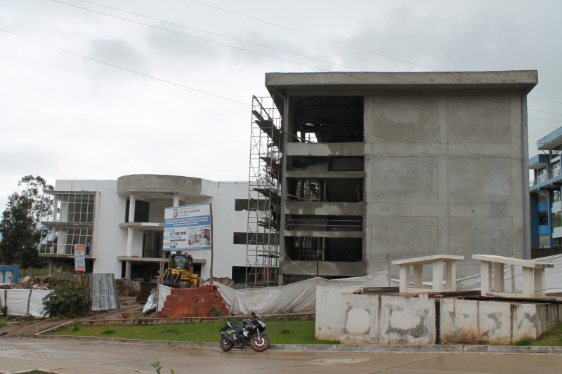 Avances de la Obra del Pabellón de Ingeniería Informática y Sistemas