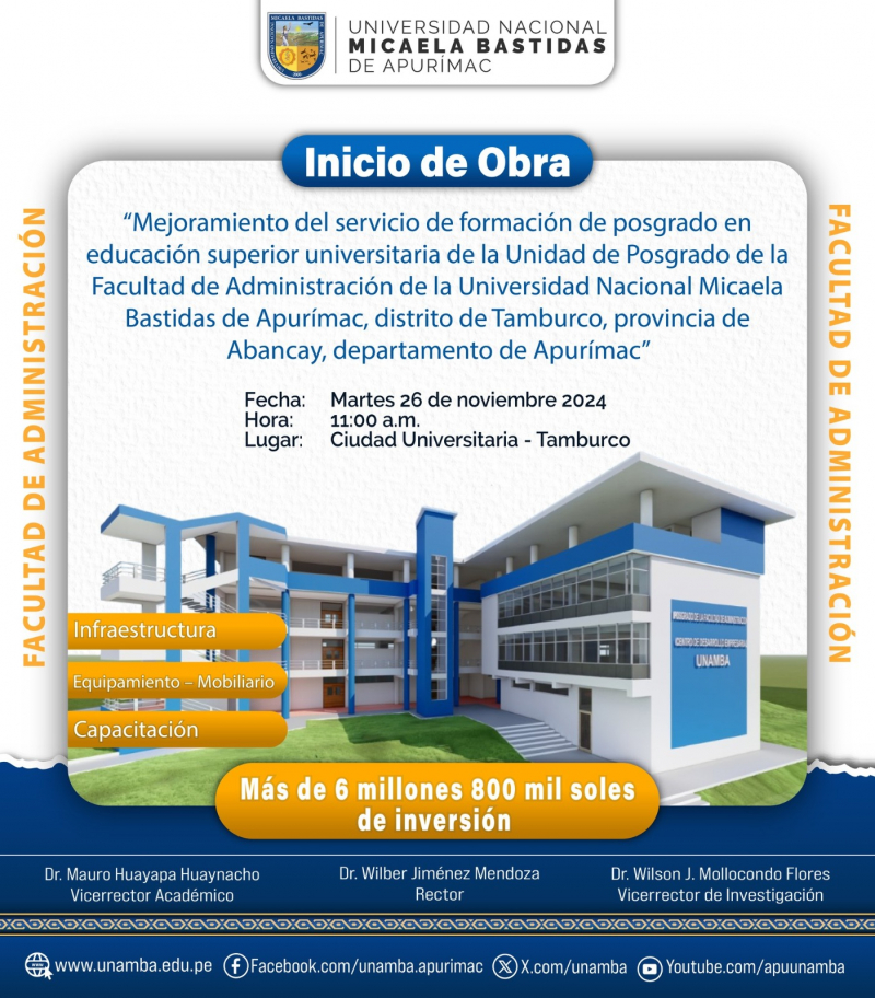 Ceremonia de Inicio de Obra