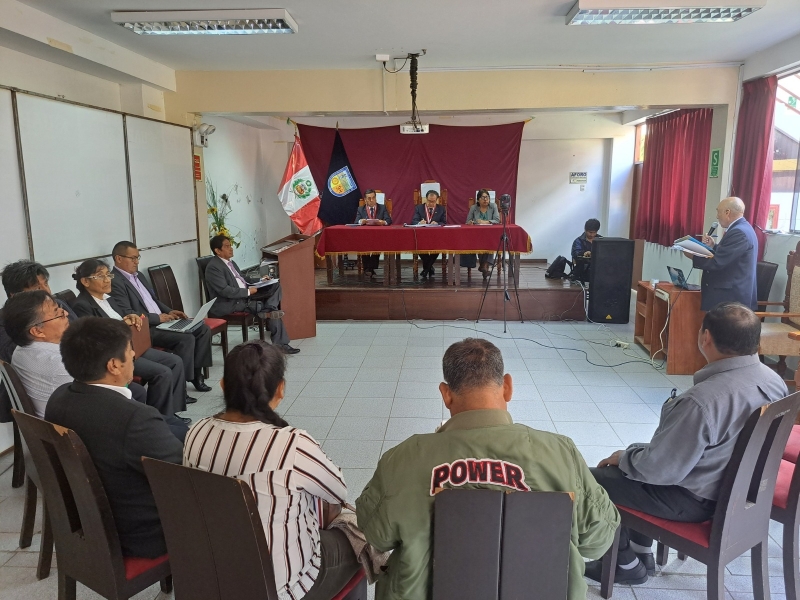 Conforman Comité Electoral en Asamblea Universitaria para elecciones generales de la UNAMBA