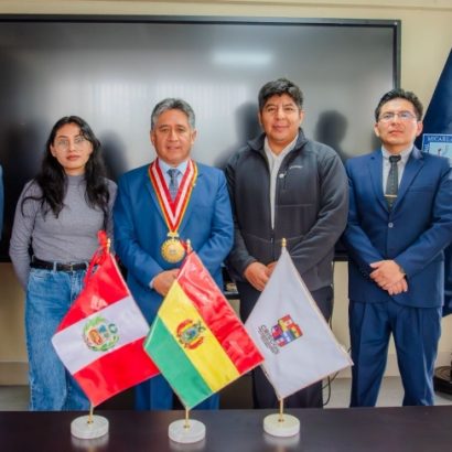 UNAMBA da la bienvenida a docente y estudiante de Bolivia en el marco del programa de movilidad académica internacional