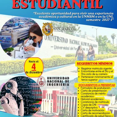 ¡𝐌𝐎𝐕𝐈𝐋𝐈𝐃𝐀𝐃 𝐄𝐒𝐓𝐔𝐃𝐈𝐀𝐍𝐓𝐈𝐋 – 𝐒𝐄𝐌𝐄𝐒𝐓𝐑𝐄 𝟐𝟎𝟐𝟕-𝐈!